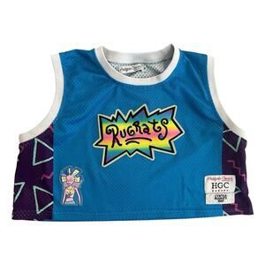 Headgear Classics Nickelodeon Rugrats Cynthia‎ Doll Blue Cropped Jersey Sz M